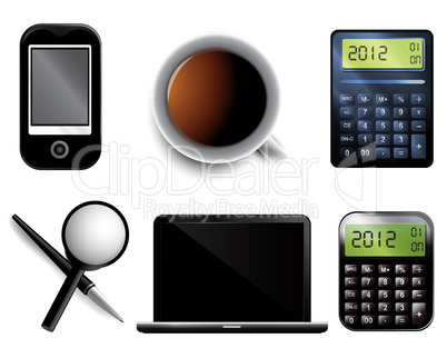 Set of Business icons