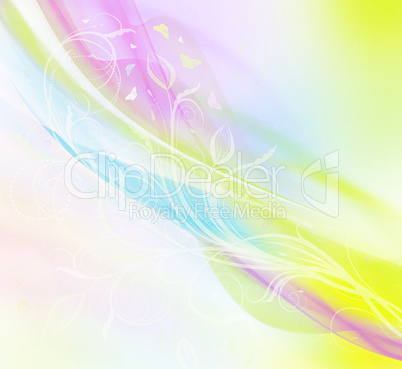 Abstract colorful summer background