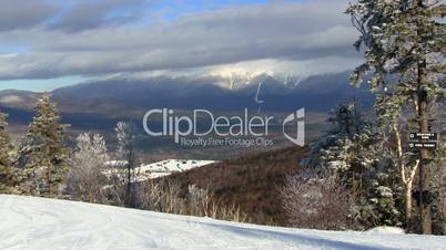 Mount Washington from ski slope