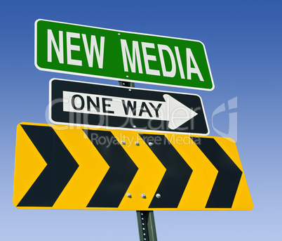 new media one way