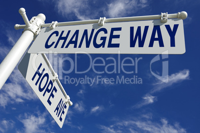 hope ave and change way