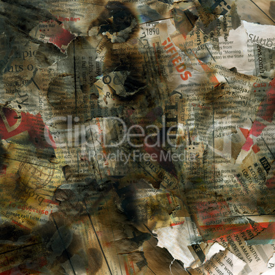 Newspaper texture