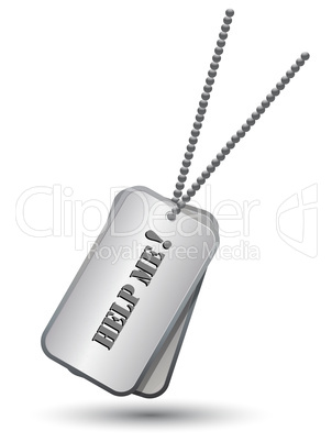 Personalized army tags