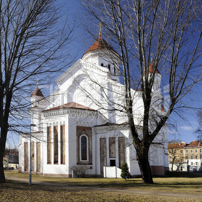 Ancient church at a Vilnius