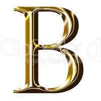 gold alphabet symbol    -  uppercase  letter