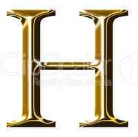 gold alphabet symbol    -  uppercase  letter