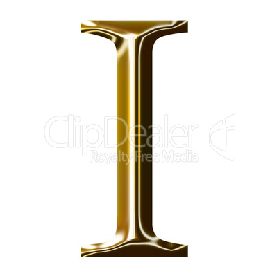 gold alphabet symbol    -  uppercase  letter