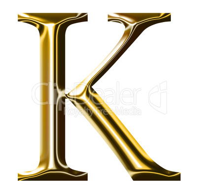 gold alphabet symbol    -  uppercase  letter