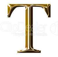 gold alphabet symbol    -  uppercase  letter