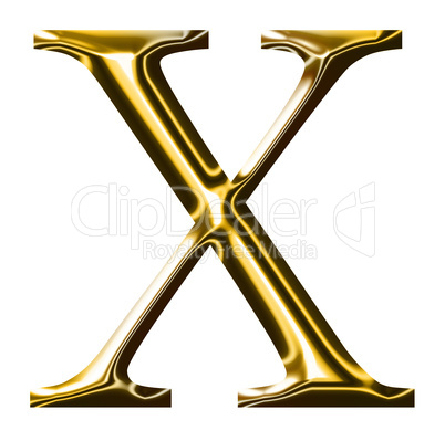 gold alphabet symbol    -  uppercase  letter