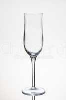 Empty Glass isolated on White
