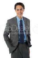 Stylish young businessman, portrait