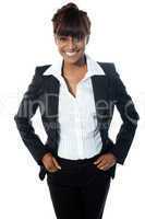 Beautiful businesswoman portrait