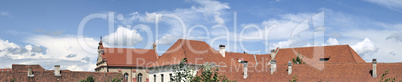 Panorama roofs of Vilnius