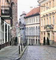 Vilnius oldtown street