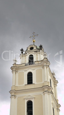 Vilnius university church belfry