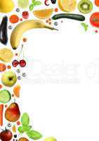 frisches Obst und Gemüse