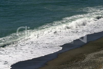 Beach and wave