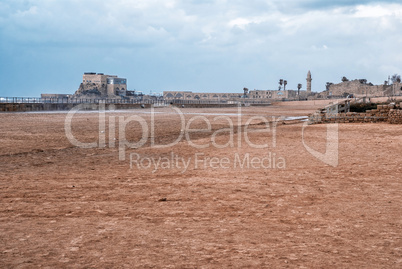 Roman Ruins in Caesarea