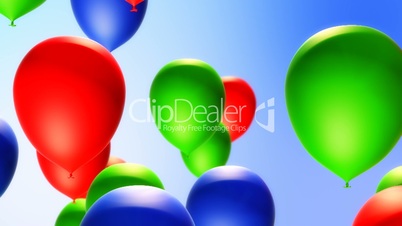 Balloons Backround (Loop)