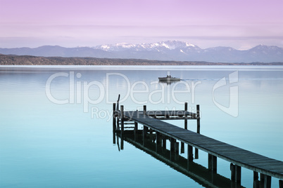 wooden jetty