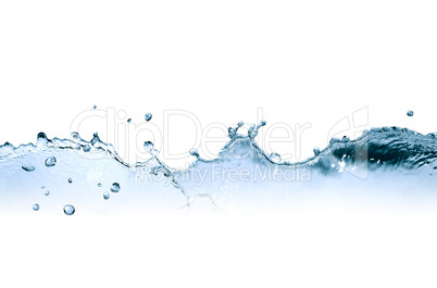 Abstract Splashing Water