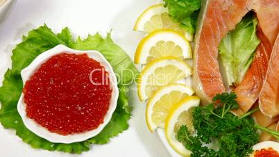 DOLLY: Salmon And Caviar