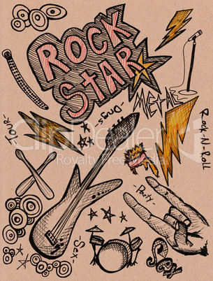 Rock Star Doodles