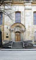 Ancient Sacred Trinity church in Vilnius