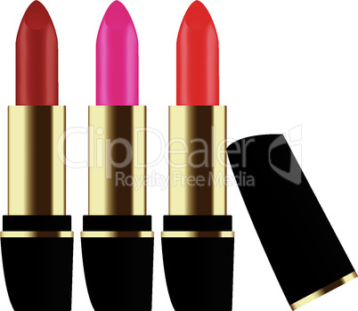 vector lipsticks