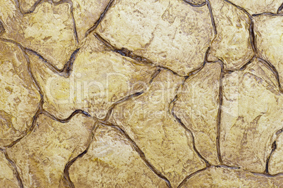 Background from high detailed fragment stone wall