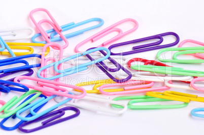 Colorful Paper clips