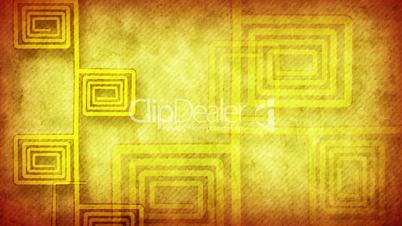 grunge flourish yellow loopable background