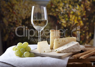 Wein und Käse