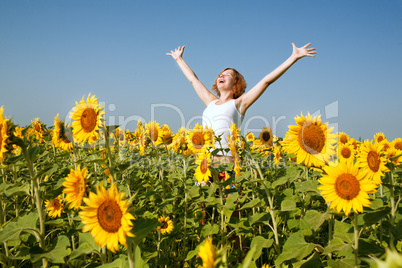 happy woman