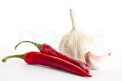 garlic with chili
