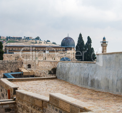 Al-Aqsa Mosque in the Old City of Jerusalem, Israel