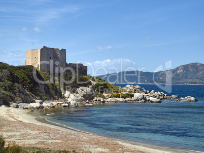 Befestigungsanlage Fortezza Vecchia, Villasimius an der Capo Carbonara, Sardinien