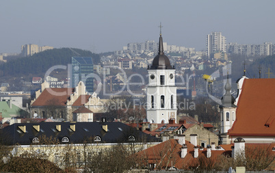 Panorama of an old city