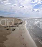 Panorama on a Baltic sea