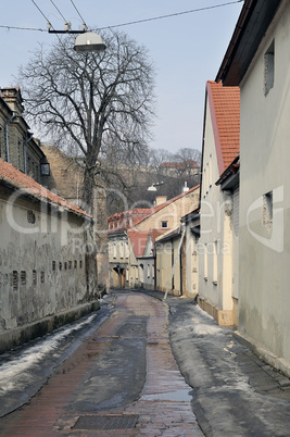 Spring in old city