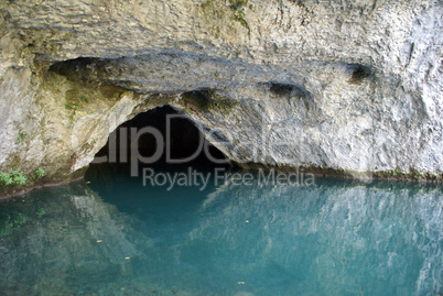 Cave and water