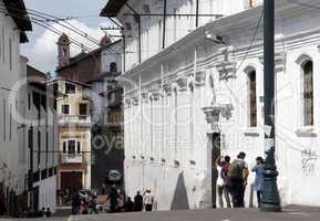 Street in the Quito