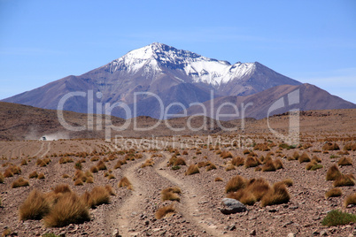 Desert and mountain
