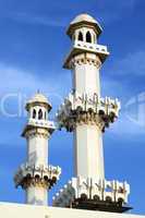 Two minarets