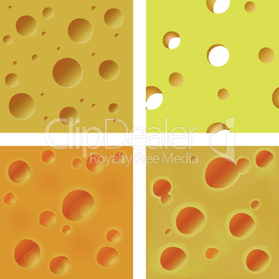 Seamless cheese matrix