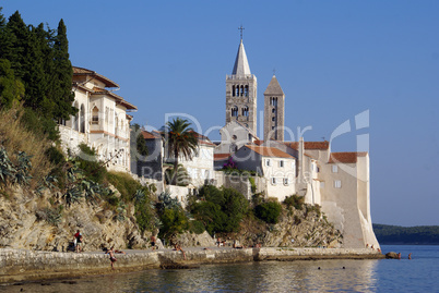 Beach in Rab, Croatia