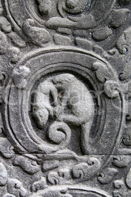 Bas-relief in Ta Prom