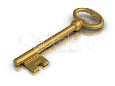 Golden Skeleton Key