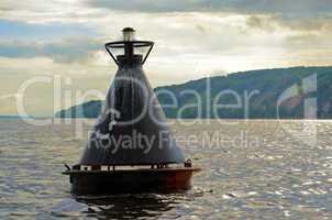 Old beacon buoy